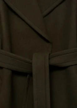 WOOL BLEND COAT. -- TRAVIATA