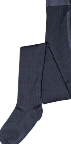 Wool rib tights