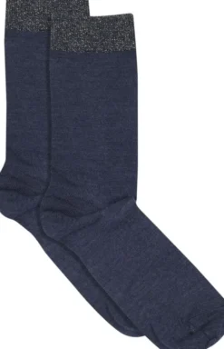 Wool/silk socks