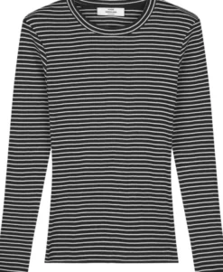 2x2 Cotton Stripe Tuba Tee LS