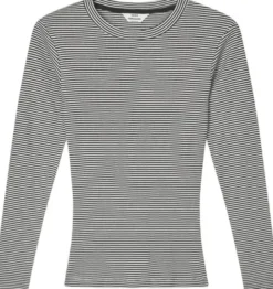 2x2 Cotton Stripe Tuba Tee LS