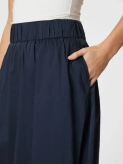 Yara Long Poplin Skirt
