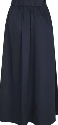 Yara Long Poplin Skirt