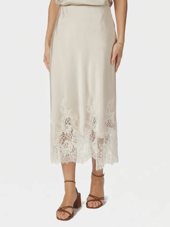 Yelina Heavy Sateen Skirt