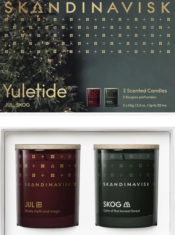 Yuletide Scented Candle Giftset 65g x 2
