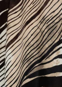 Zebra print blouse